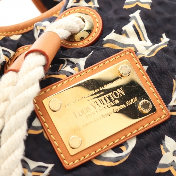 Louis Vuitton Canvas Monogram Cruise Bulles MM Blue - Picture 6 of 7